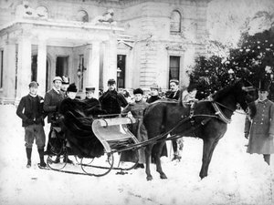 Victorian Sleigh Ride，c.1870-99